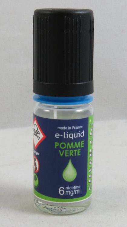 E-liquide silver cig pomme 6 mg