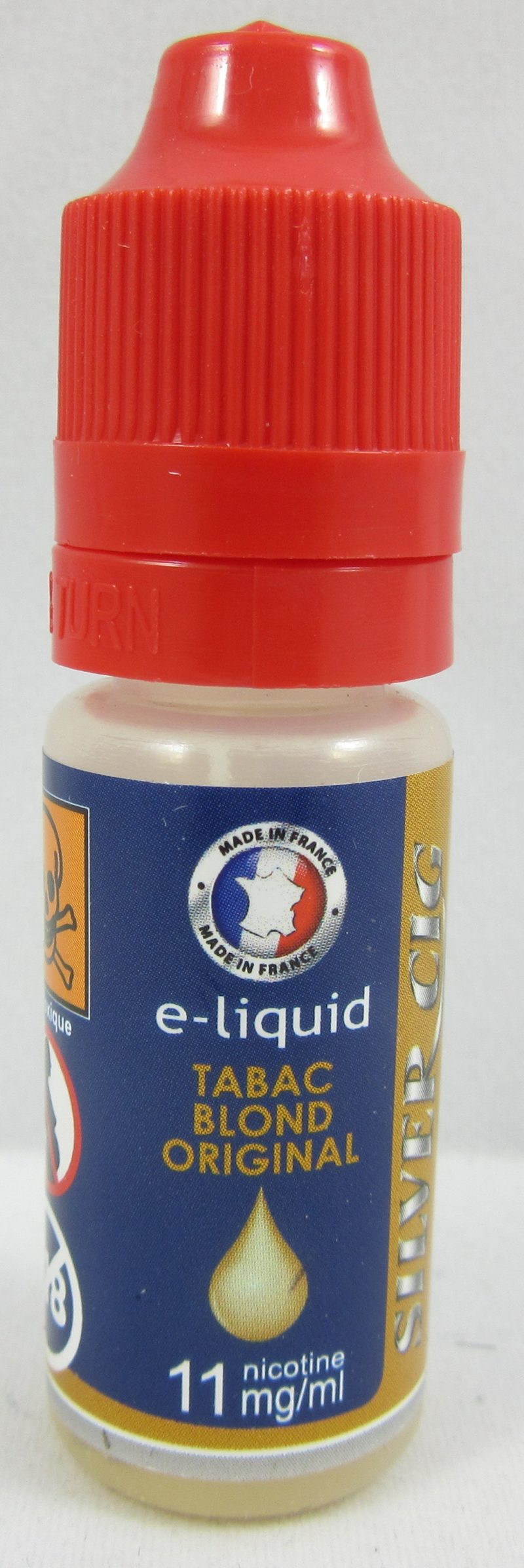 E-liquide silver cig blond original