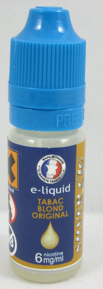 E-liquide silver cig blond original 6