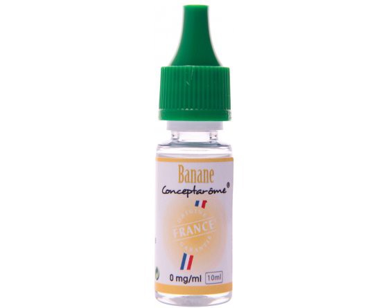E-liquide concept arome banane 0 mg de nicotine