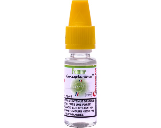 E-liquide concept arome pomme 6 mg de nicotine