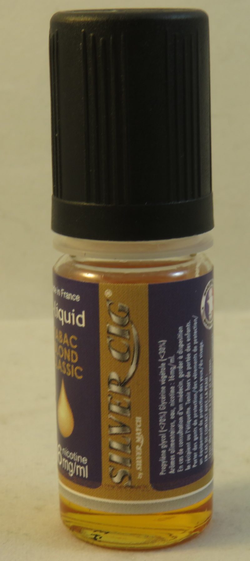 E-liquide Silver cig fraise 0mg de nicotine