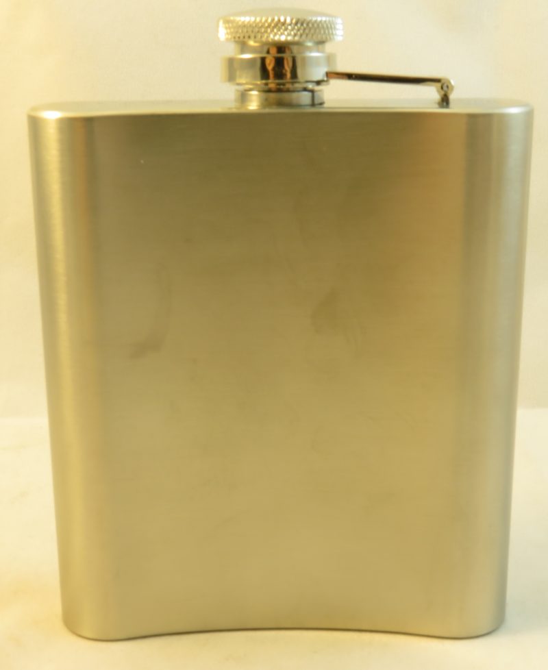 Flasque acier brossé 210 ml