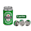 Micro grinder cannette de bière verte diamètre 4mm