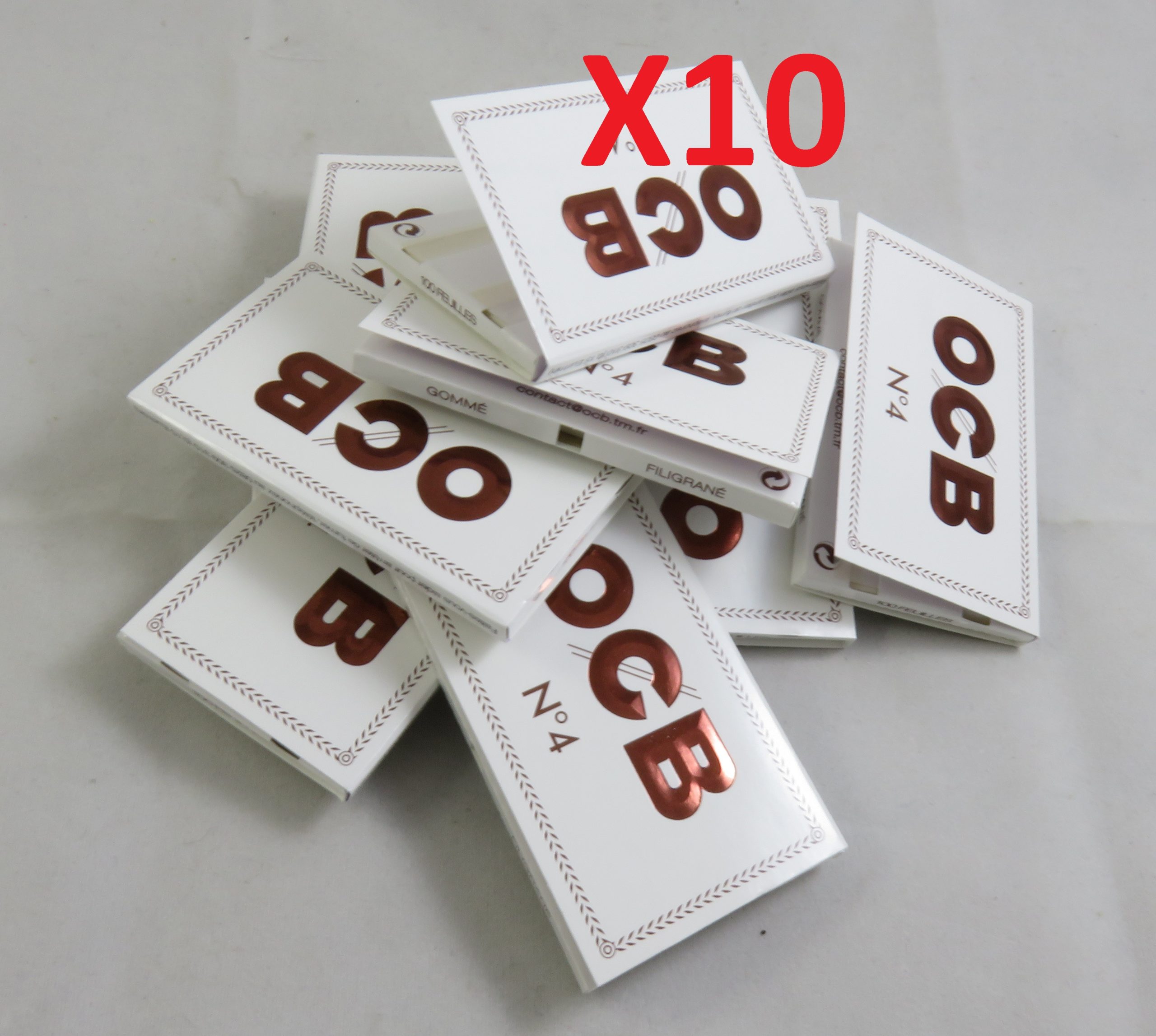 Carnet de 50 petites feuilles à rouler non-blanchies OCB