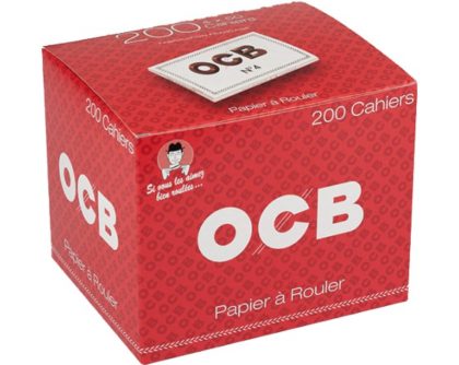 Boite 200 cahiers courts OCB n°4