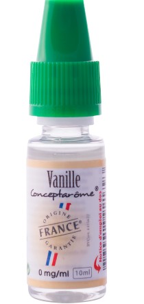 E-liquide concept arome vanille 0mg de nicotine