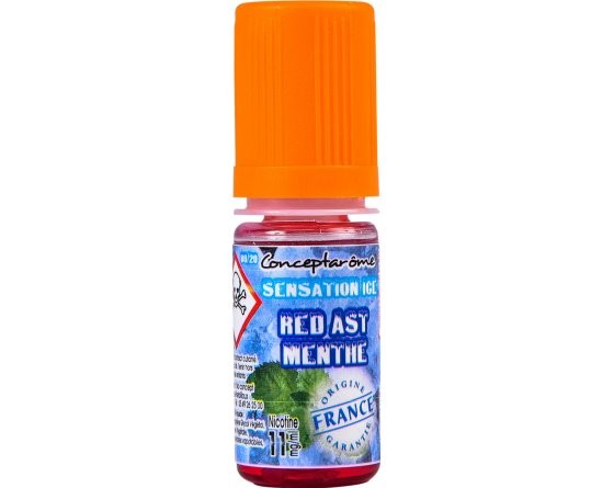 Concept Arôme ice sensation menthe/red ast 11mg