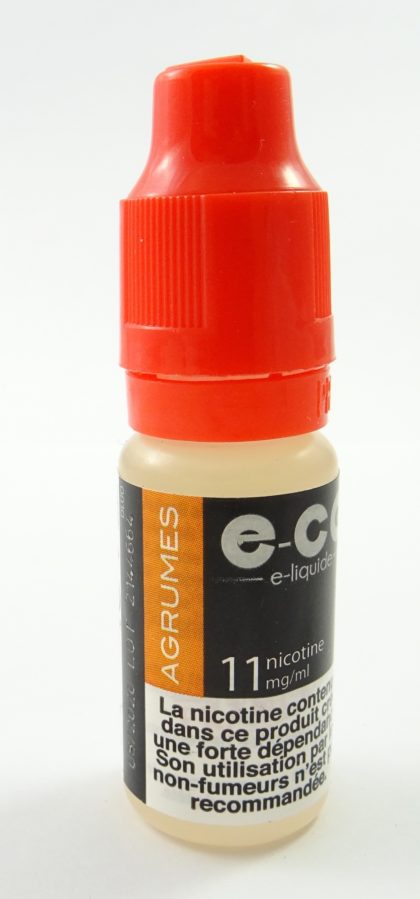 E-CG e-liquide agrumes 11mg de nicotine