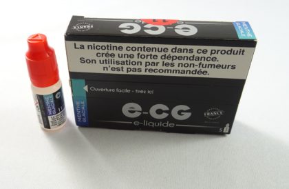 Boite 5 flacons E-CG Menthe glaciale 11 mg