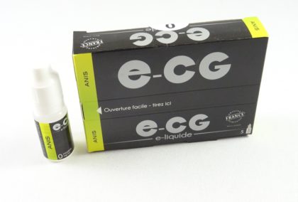 Boite 5 flacons E-CG anis 0mg