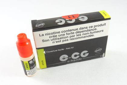 Boite 5 flacons E-CG anis 11 mg