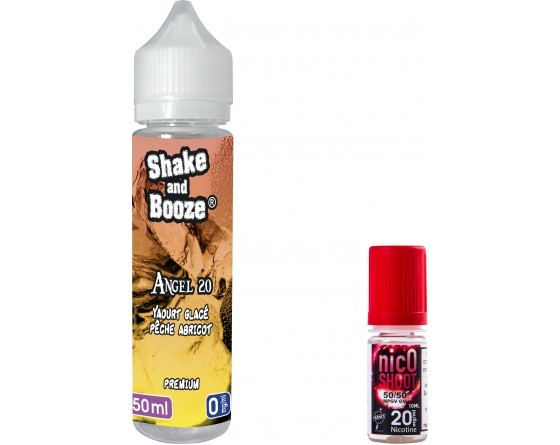 E-liquide SHAKE and BOOZE angel 50ml + 1 Nicoshoot