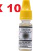 Boite 10 flacon E-liquide concept arome Kyoto 6 mg