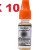 Boite 10 flacon E-liquide Concept Arome Kyoto 11 mg