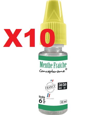 E-liquide Concept Arome 50/50 Menthe Fraîche 6mg