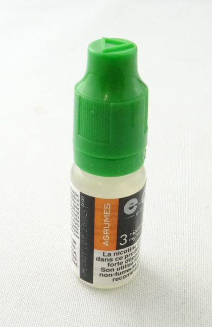 E-CG e-liquide agrume 3mg de nicotine
