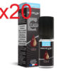 20 flacons e-liquide silver cig cola 0 mg