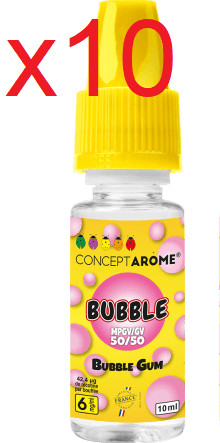 E-liquide Concept Arome 50/50 Bubble 6mg