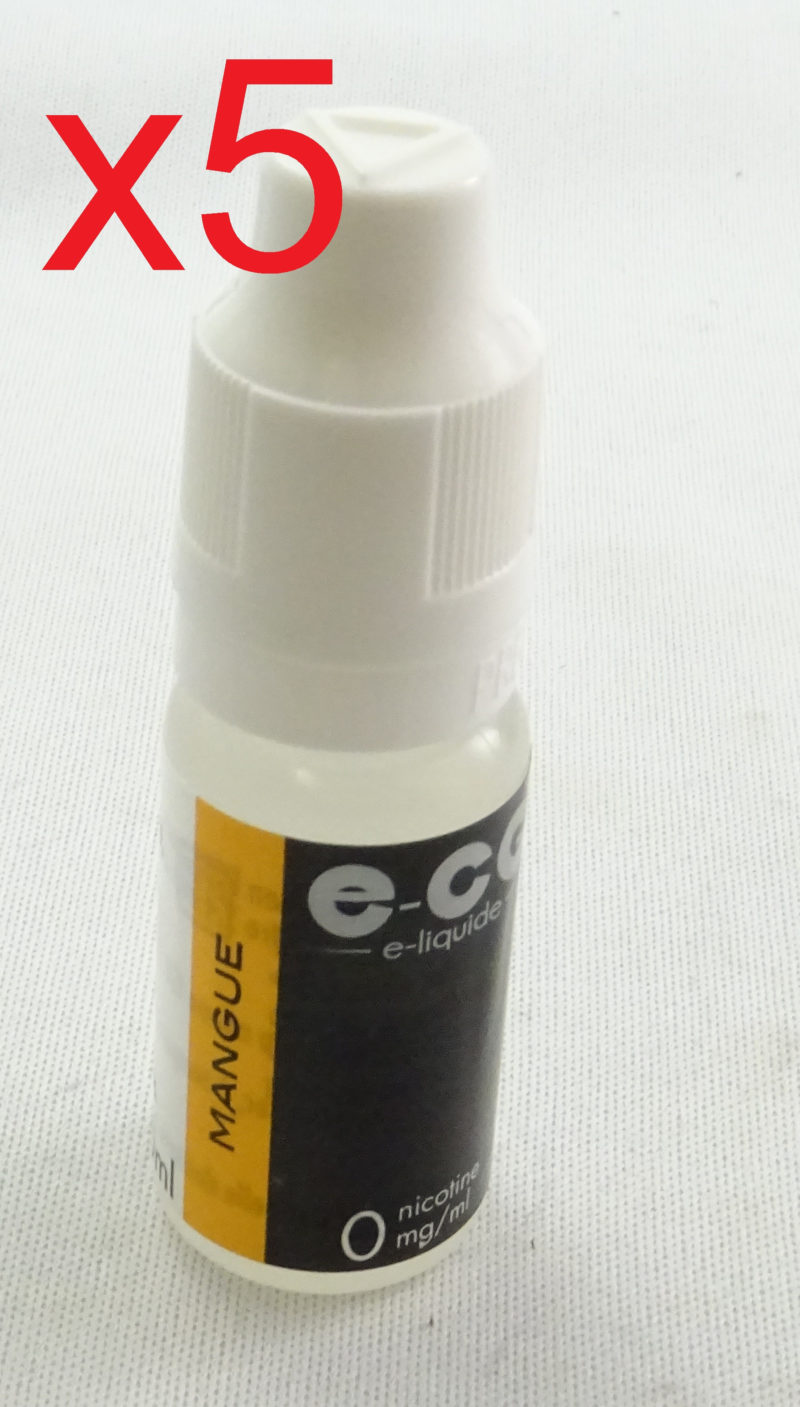 E-CG e-liquide mangue 0mg.