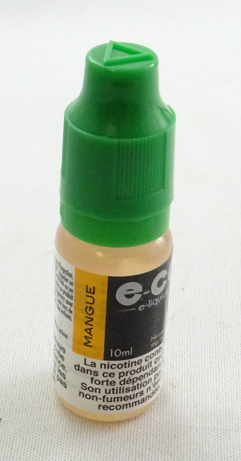 E-CG e-liquide mangue 0mg.