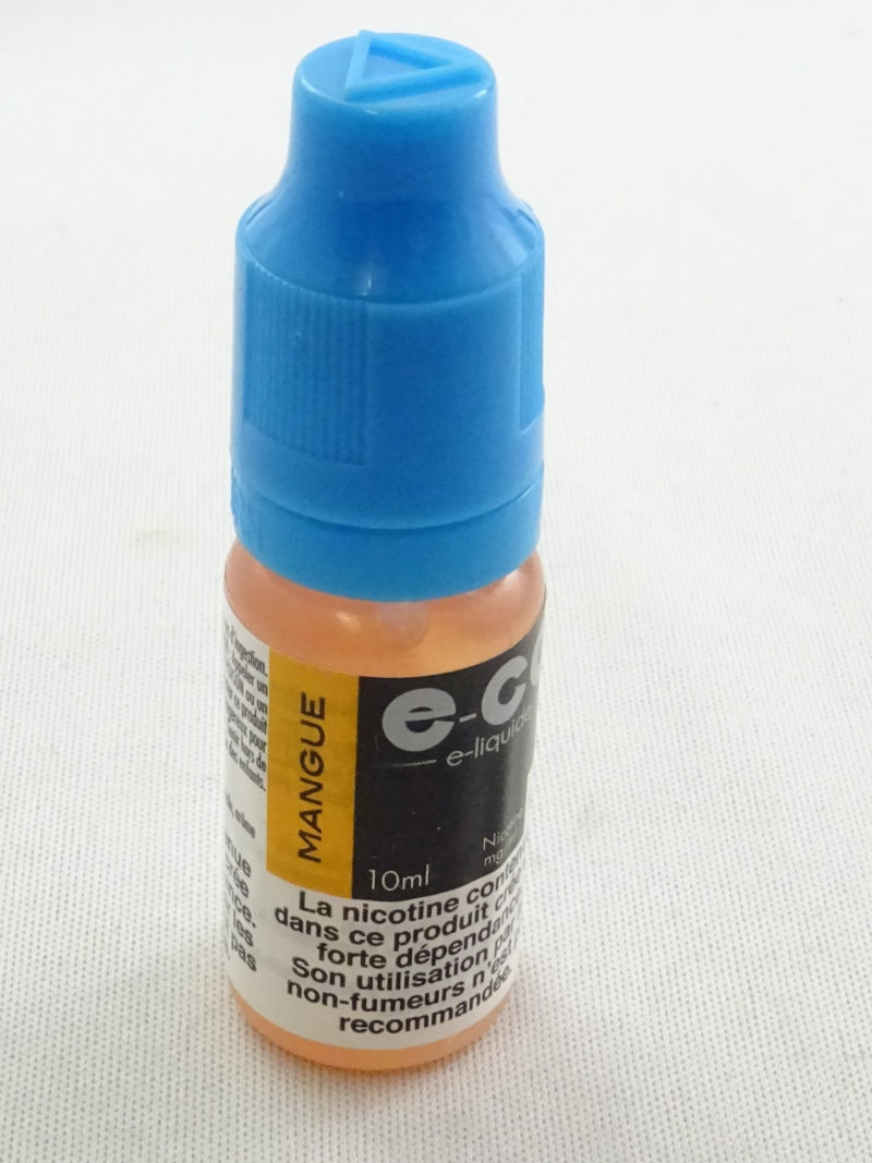 E-CG e-liquide mangue 3mg.