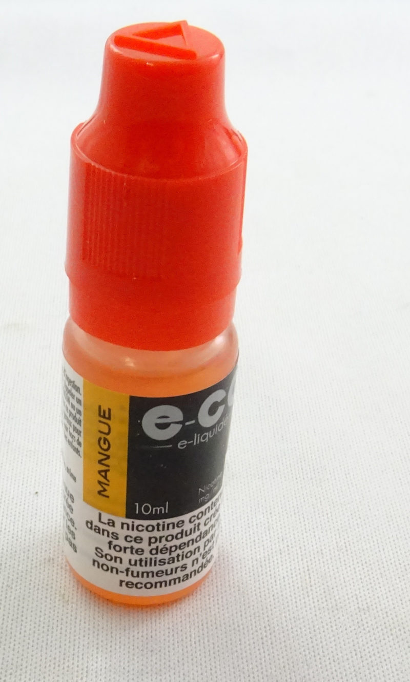 E-CG e-liquide mangue 6mg.