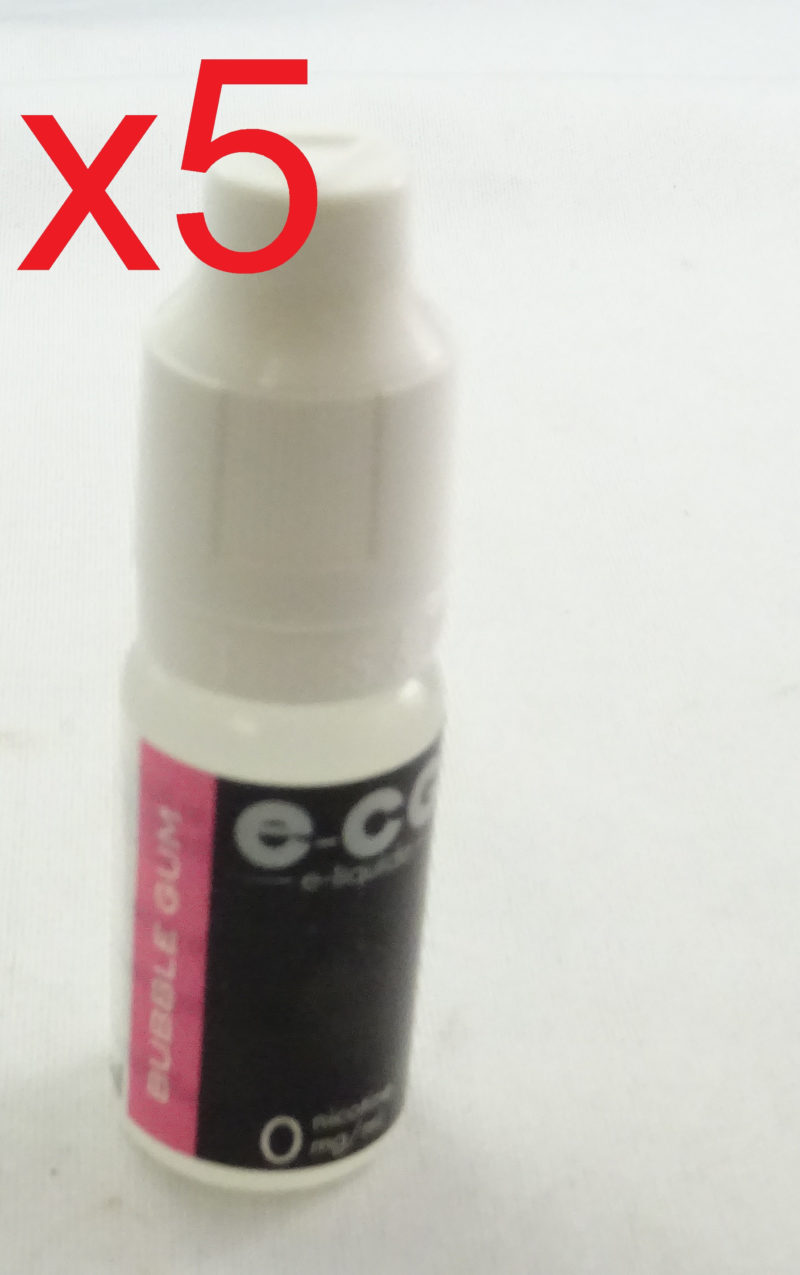 E-CG e-liquide bubble gum 0mg.