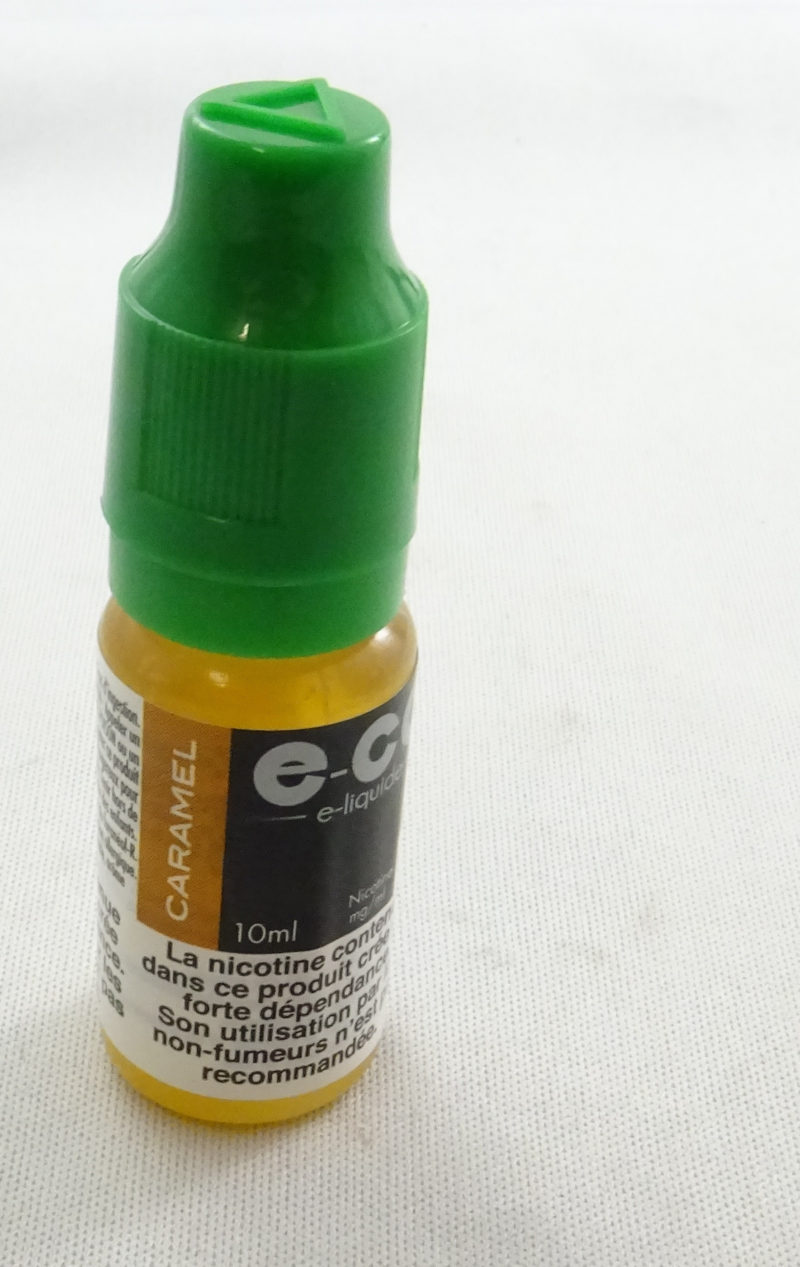 E-CG e-liquide caramel 3mg.
