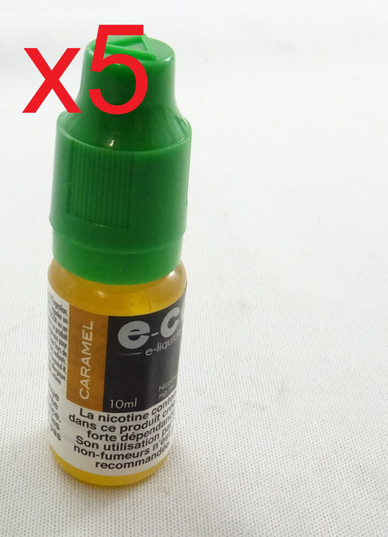 E-CG e-liquide caramel 3mg.