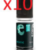 10 flacons e-liquide E-nergy menthe 0 de nicotine