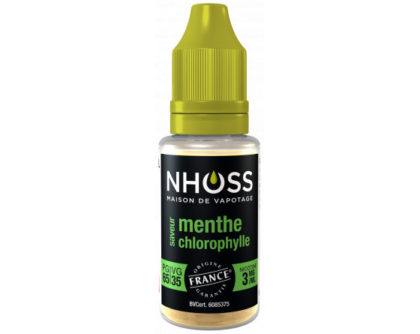 Nhoss menthe chloro 0mg de nicotine