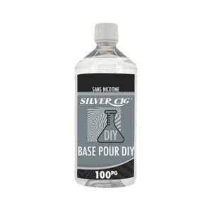 E-liquide Silver cig DIY arôme tabac rhum 0 nicotine