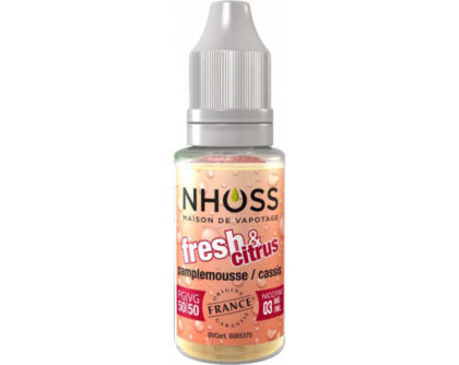 Nhoss fresh & citrus 0 de nicotine