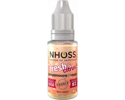 Nhoss fresh & citrus 11 de nicotine