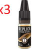 E-liquide REPLICA CLASSIC INTENSE 50/50 3mg/ml de nicotine