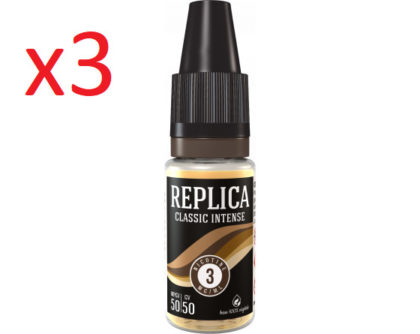 E-liquide REPLICA CLASSIC INTENSE 50/50 3mg/ml de nicotine