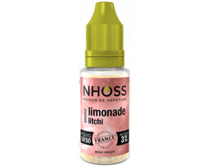 Nhoss limonade litchi 0mg/ml de nicotine