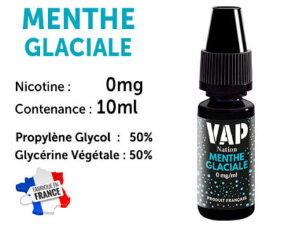 E-liquide VAP NATION pomme 0 de nicotine