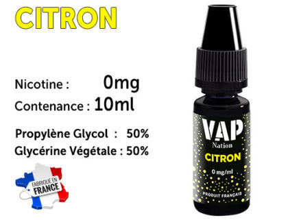 E-liquide VAP NATION fruits rouges 0 de nicotine