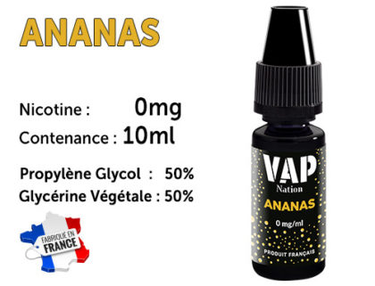 E-liquide VAP NATION citron 0 de nicotine