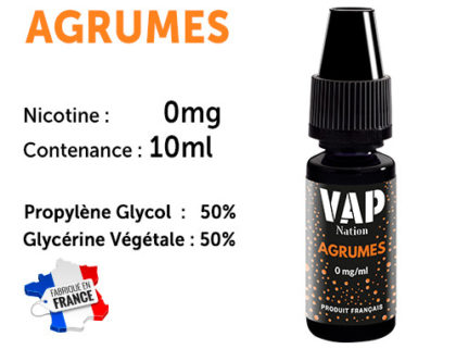 E-liquide VAP NATION ananas 0 de nicotine