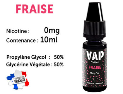 E-liquide VAP NATION agrumes 0 de nicotine