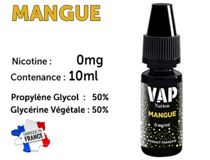 E-liquide VAP NATION groseille 0 de nicotine