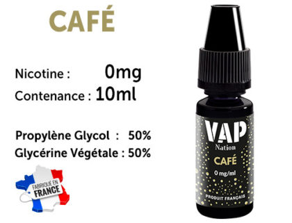 E-liquide VAP NATION pêche 0 de nicotine