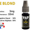 E-liquide VAP NATION le blond 3 mg/ml de nicotine