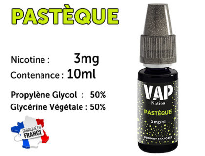 E-liquide VAP NATION mangue 3 mg/ml de nicotine