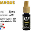 E-liquide Vap Nation groseille 11mg/ml de nicotine