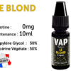 E-liquide VAP NATION le blond 0 de nicotine