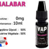 E-liquide VAP NATION malabar 0 de nicotine